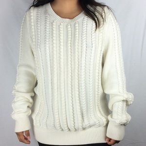 Banana Republic Thick Textured Sweater Large